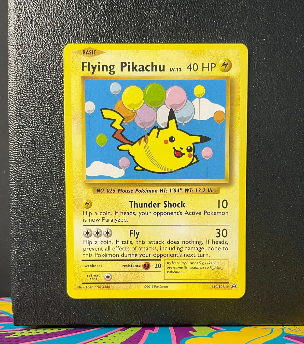 Flying Pikachu 110/108 - Frente
