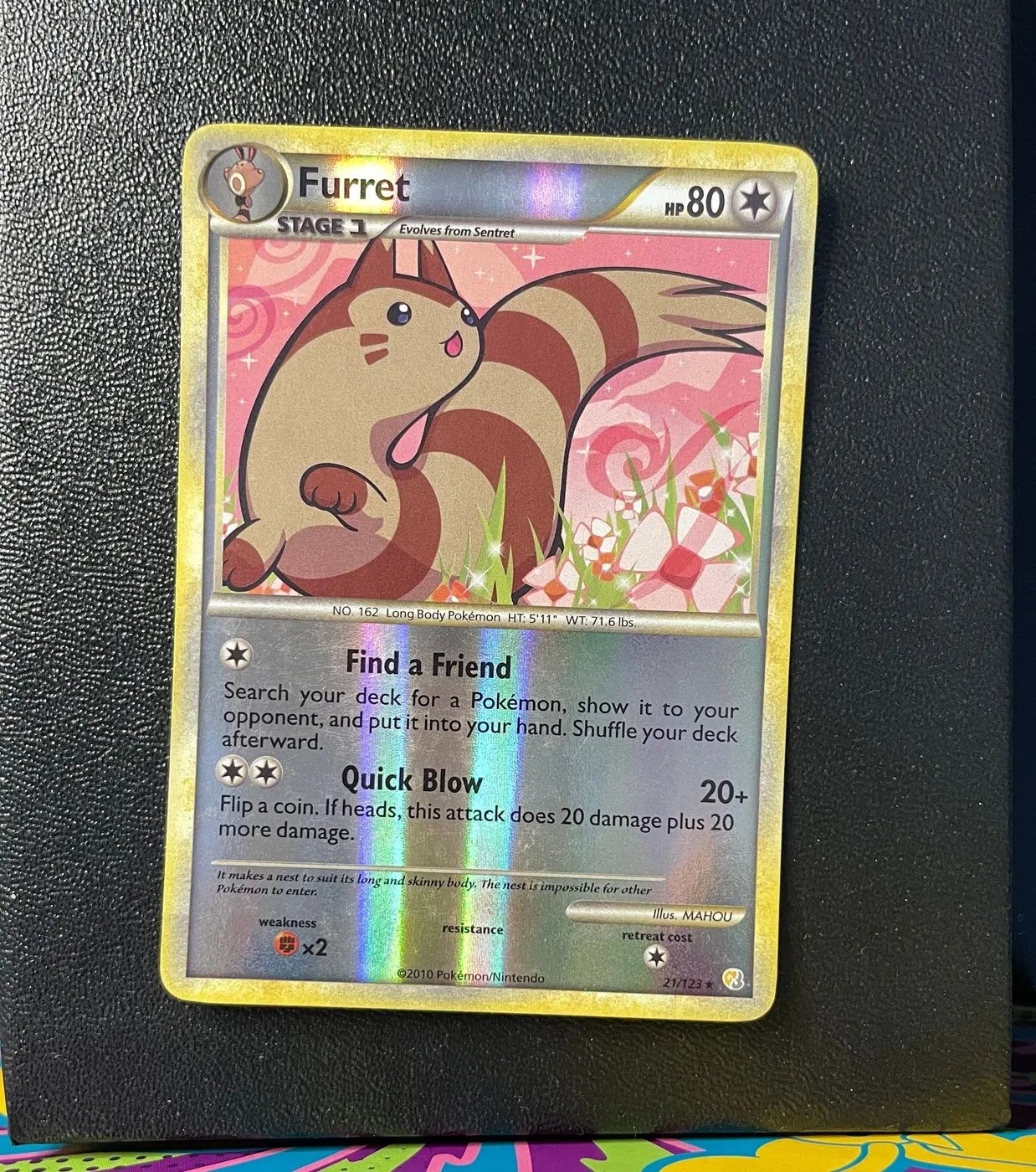 Furret 21/123 - Frente