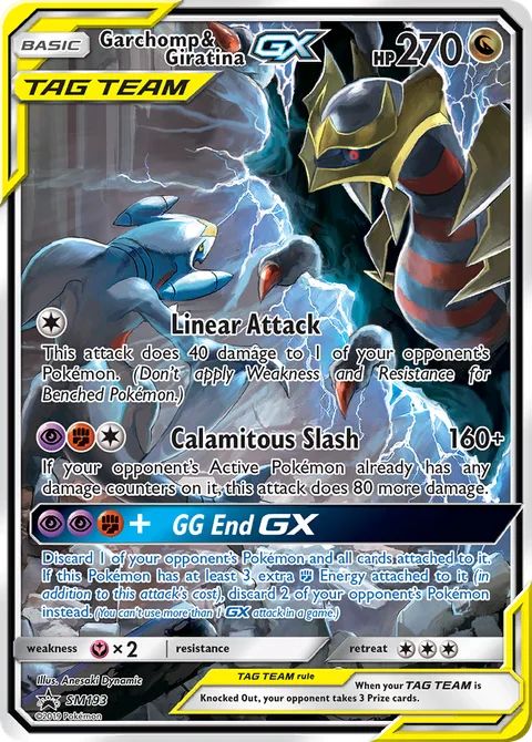 Garchomp & Giratina GX SM193