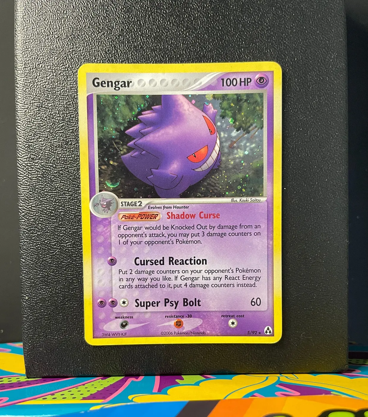 Gengar 5/92 - Frente