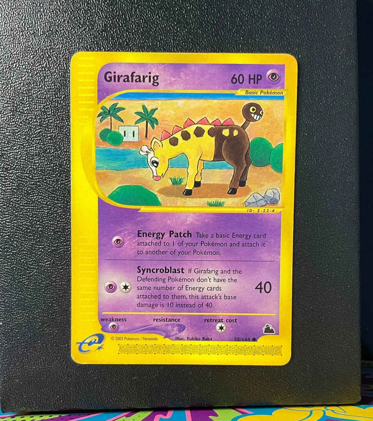 Girafarig 58/144 - Frente
