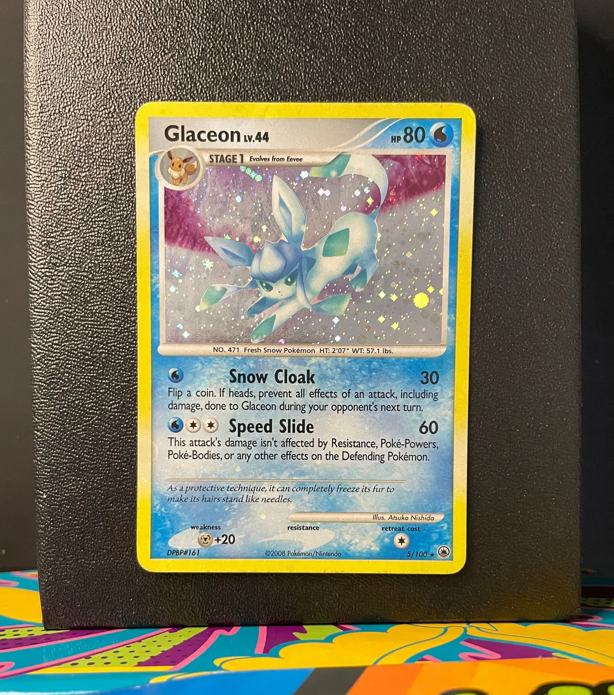 Glaceon 5/100 - Frente