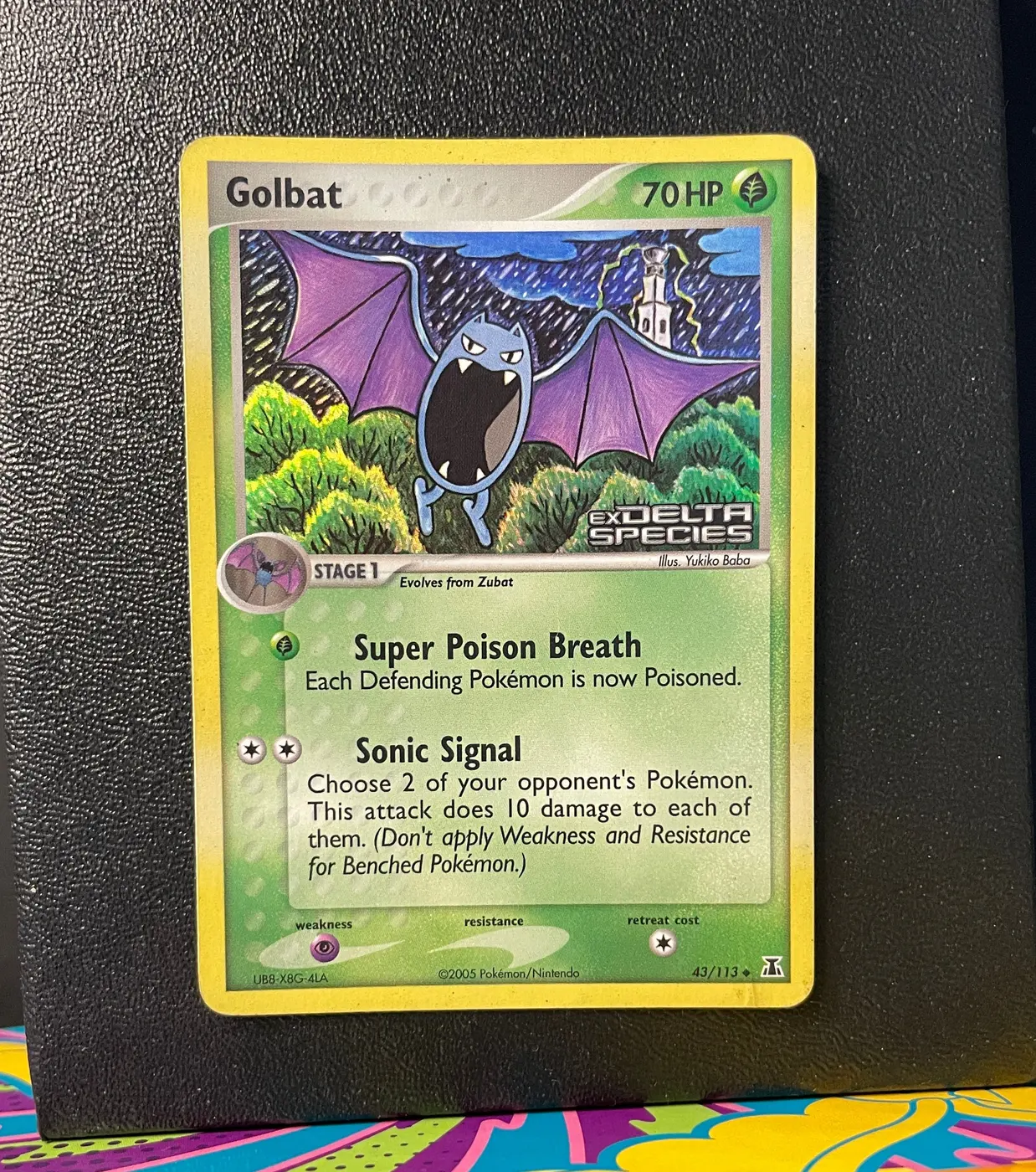 Golbat 43/113 - Frente