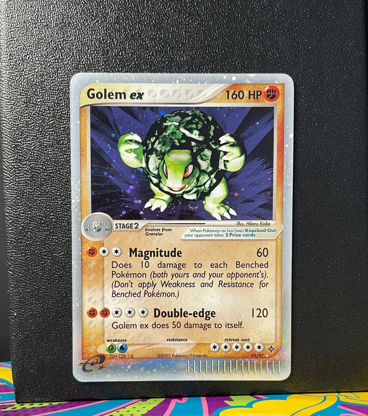 Golem ex 91/97 - Frente
