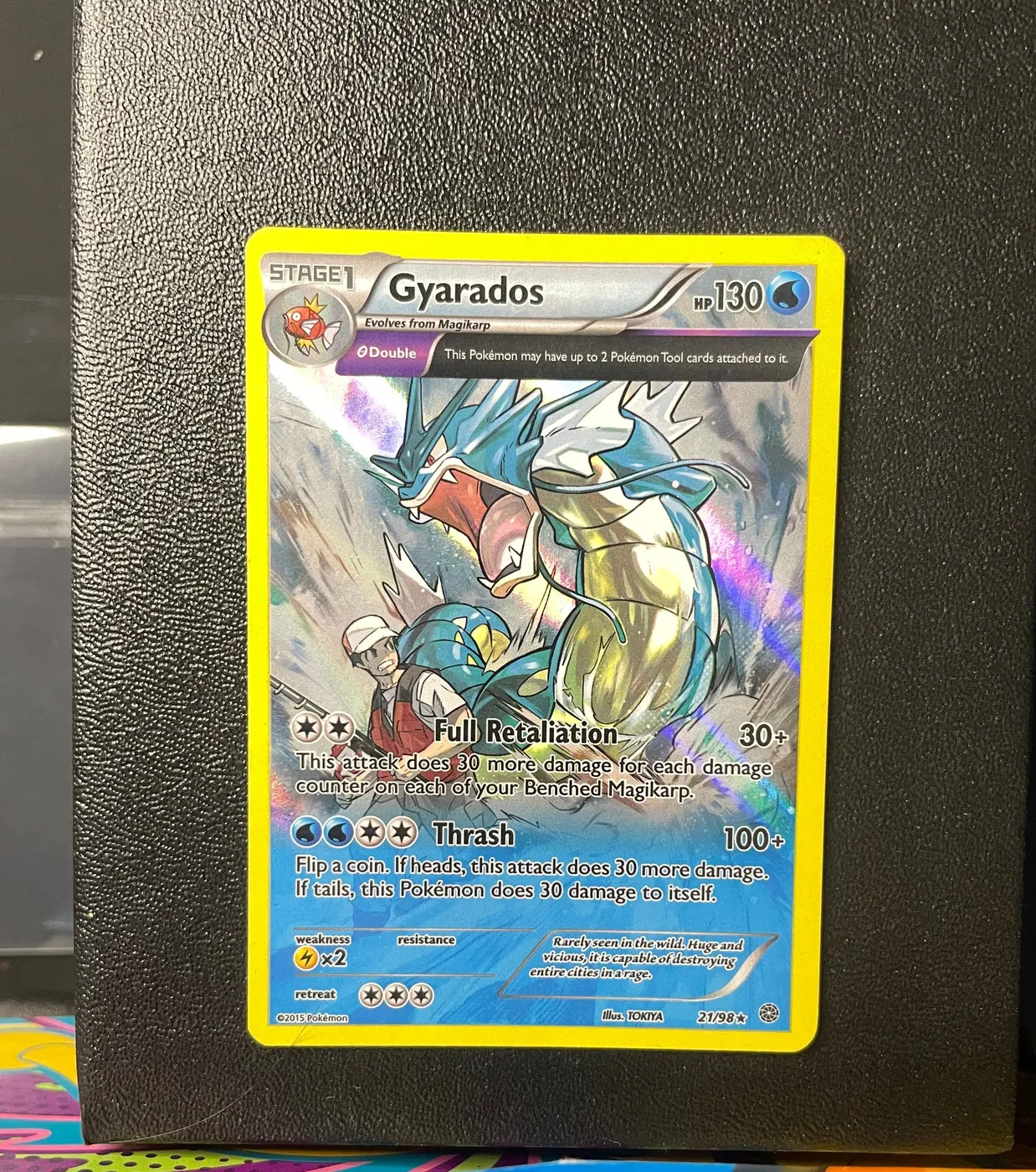 Gyarados 21/98 - Frente