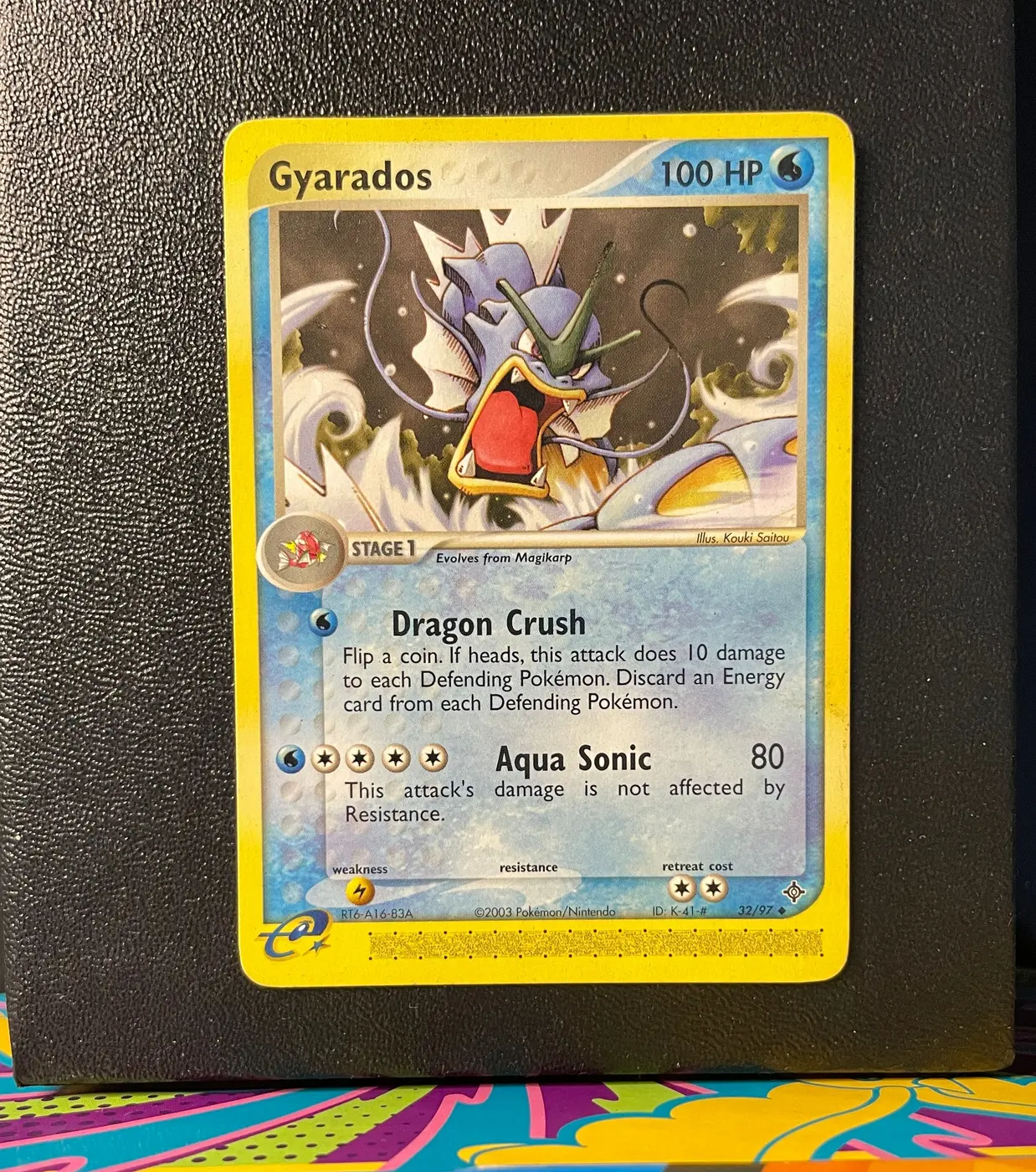 Gyarados 32/97 - Frente