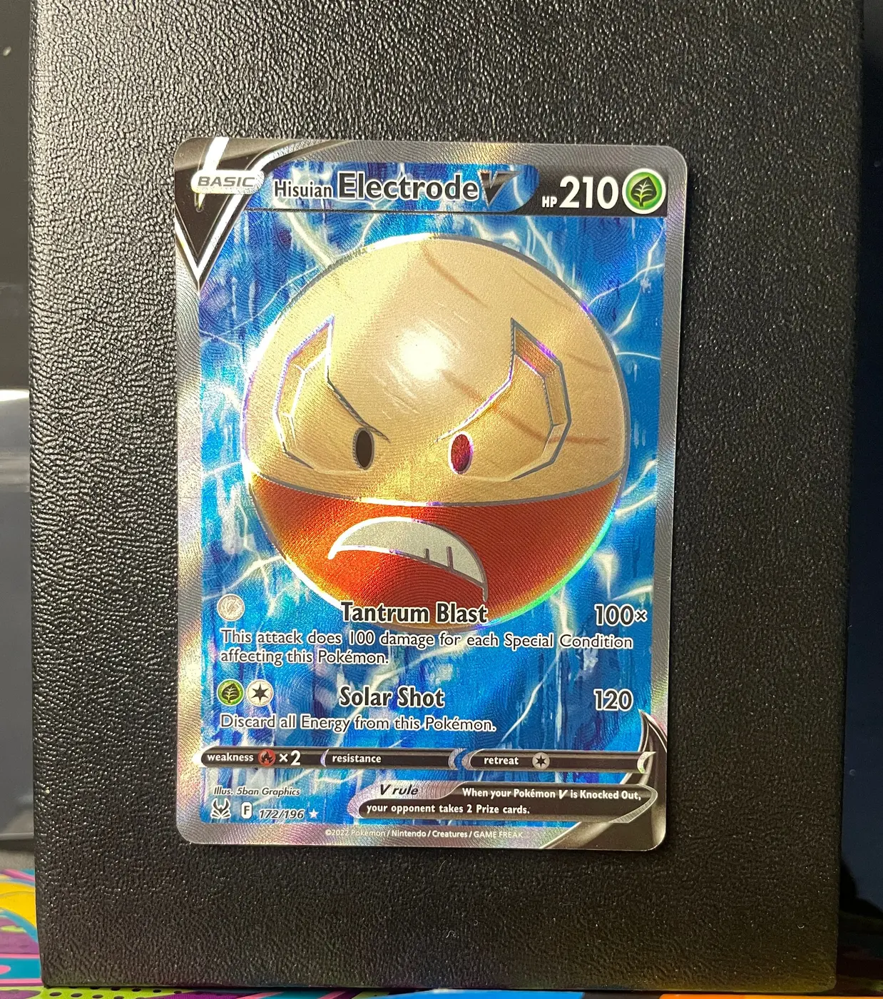 Hisuian Electrode V 172/196 - Frente
