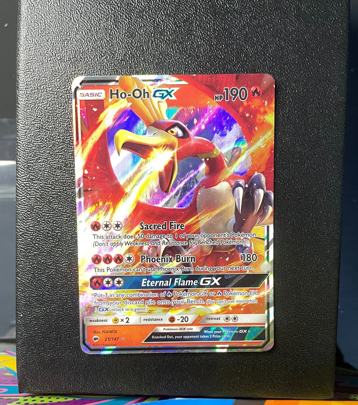 Ho-Oh GX 21/147 - Frente