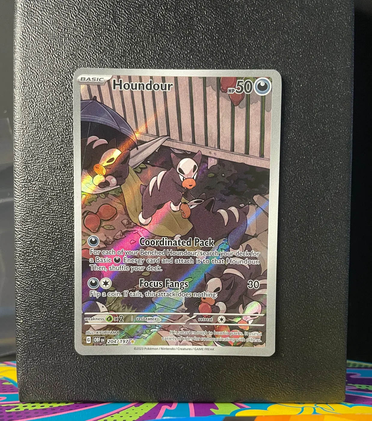 Houndour 204/197 - Frente