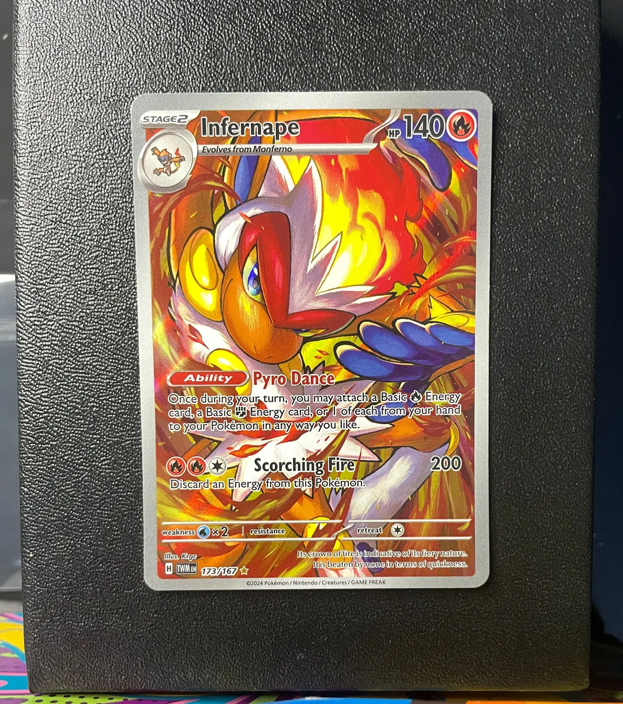 Infernape 173/167 - Frente