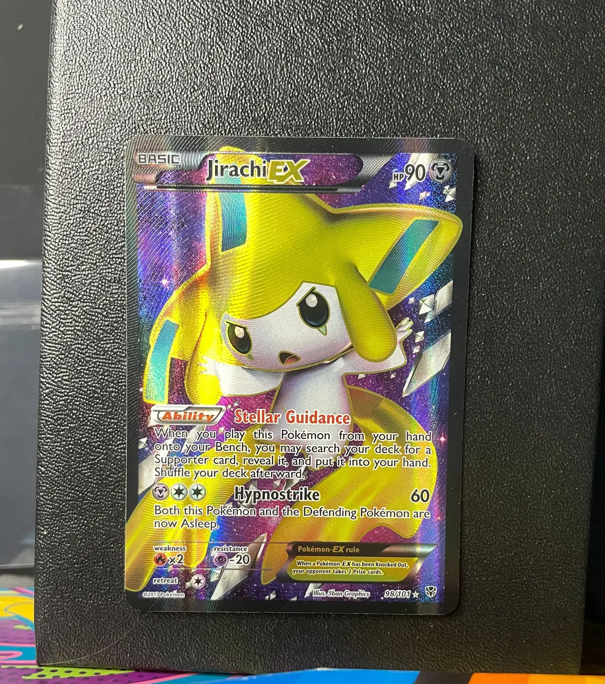 Jirachi EX 98/101 - Frente