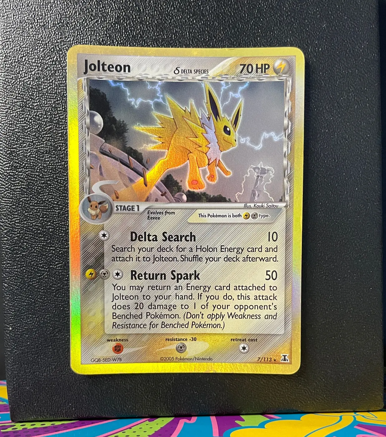 Jolteon δ 7/113 - Frente