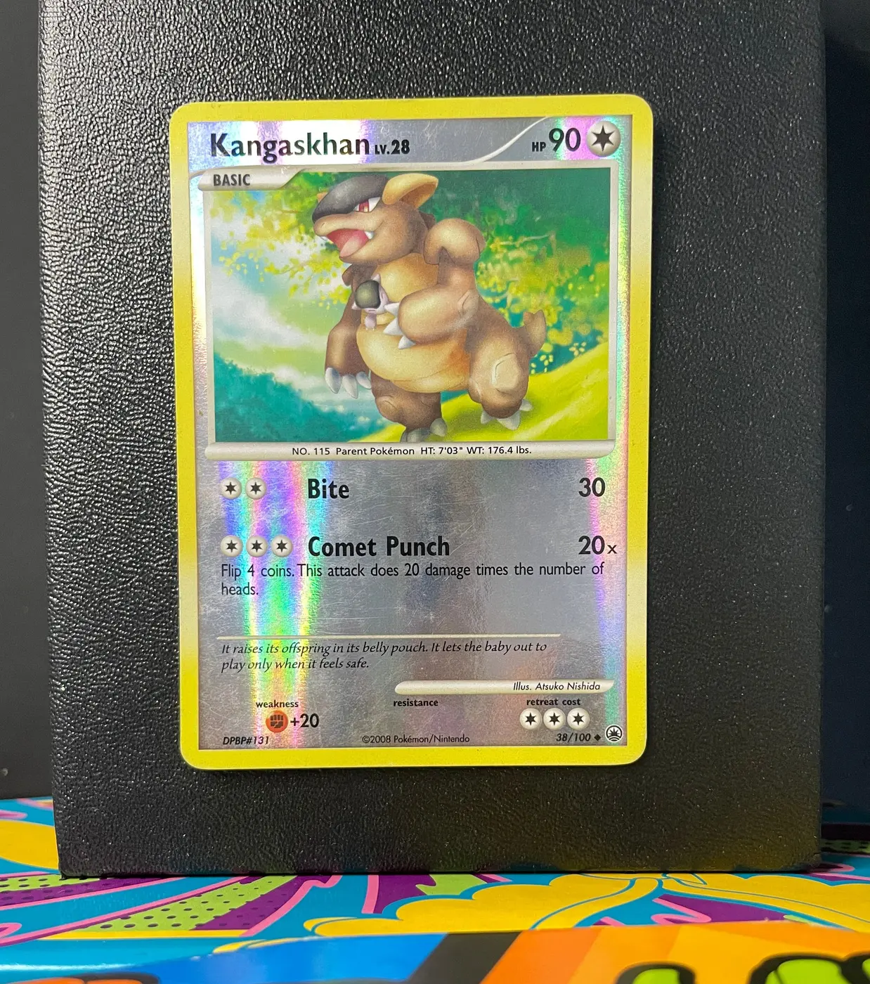 Kangaskhan 38/100 - Frente