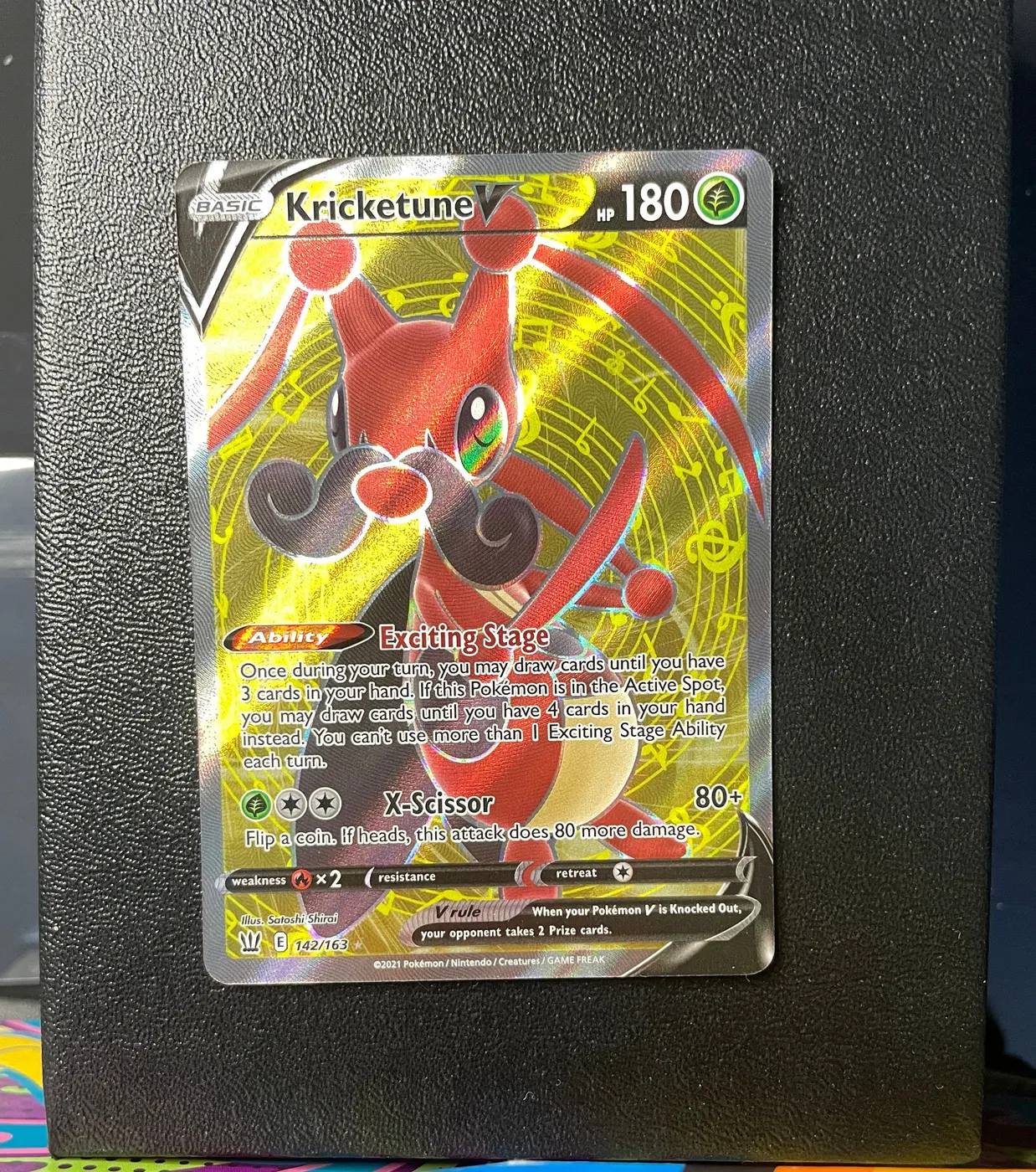 Kricketune V 142/163 - Frente