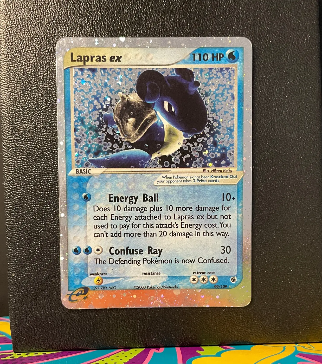 Lapras ex 99/109 - Frente