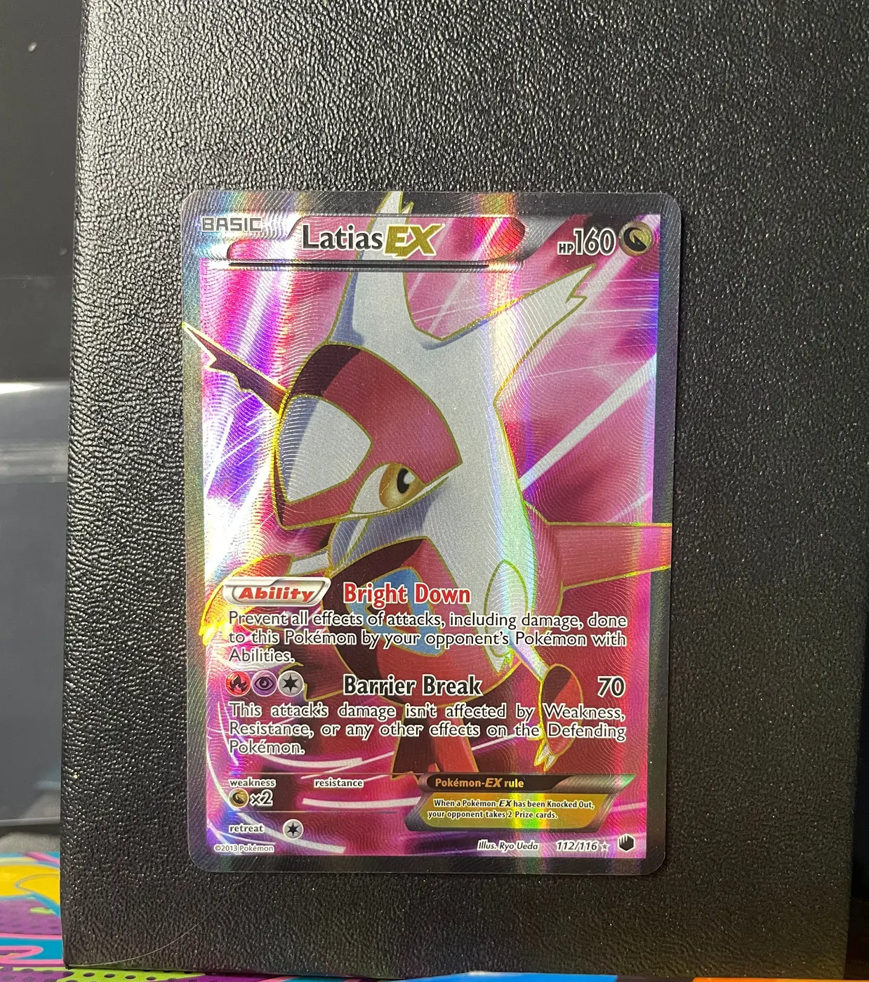 Latias EX 112/116 - Frente