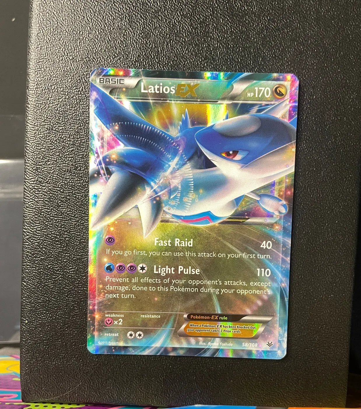 Latios EX 58/108 - Frente