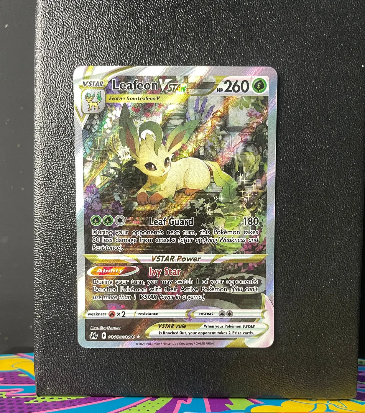 Leafeon VSTAR GG35/GG70 - Frente