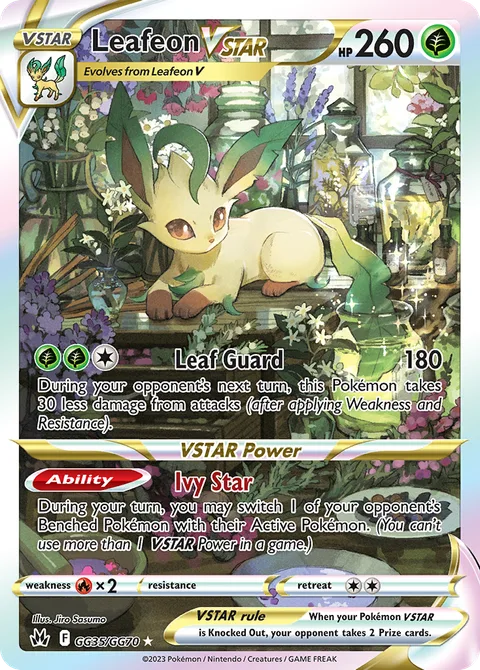 Leafeon VSTAR GG35/GG70