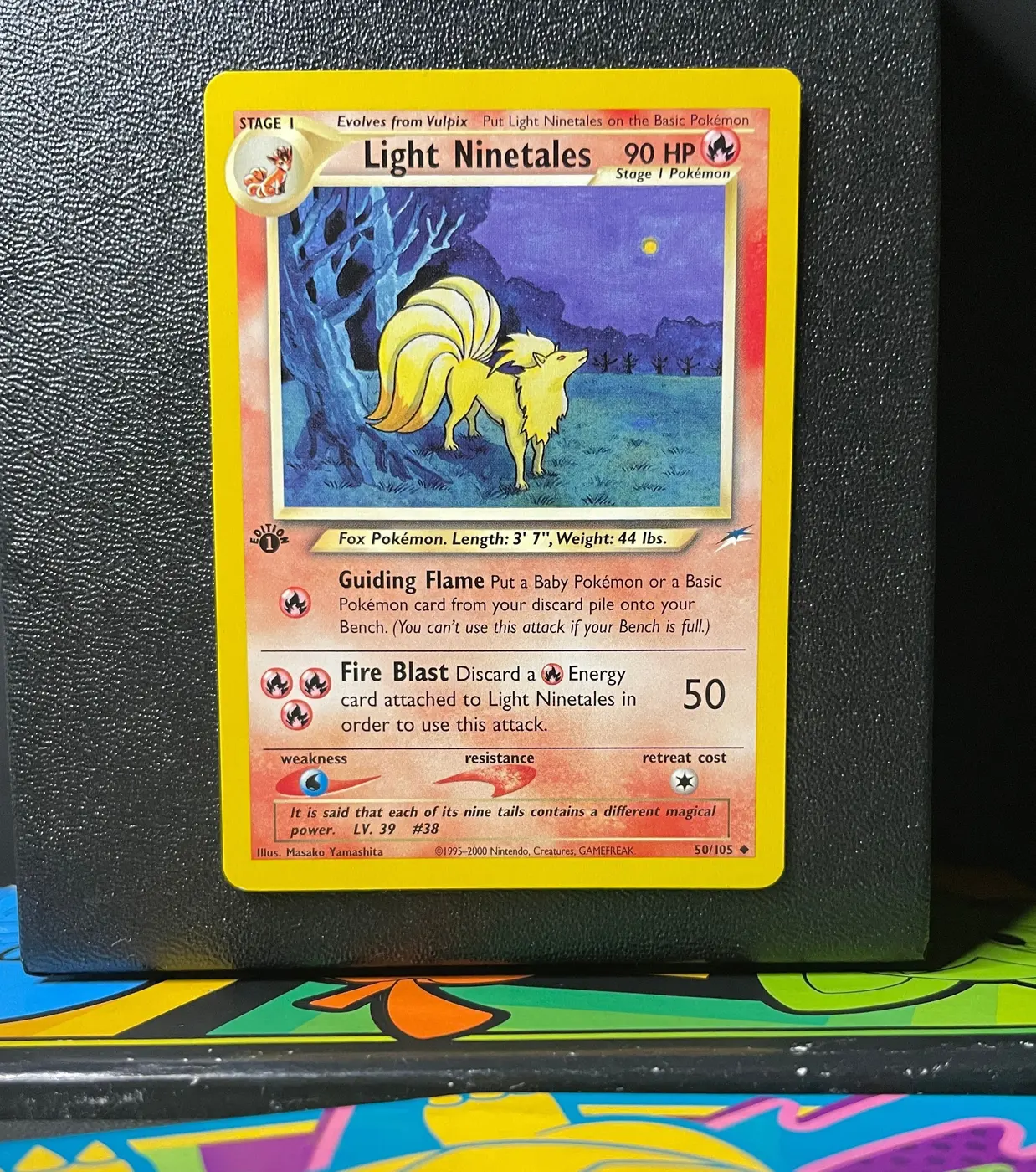 Light Ninetales 50/105 - Frente