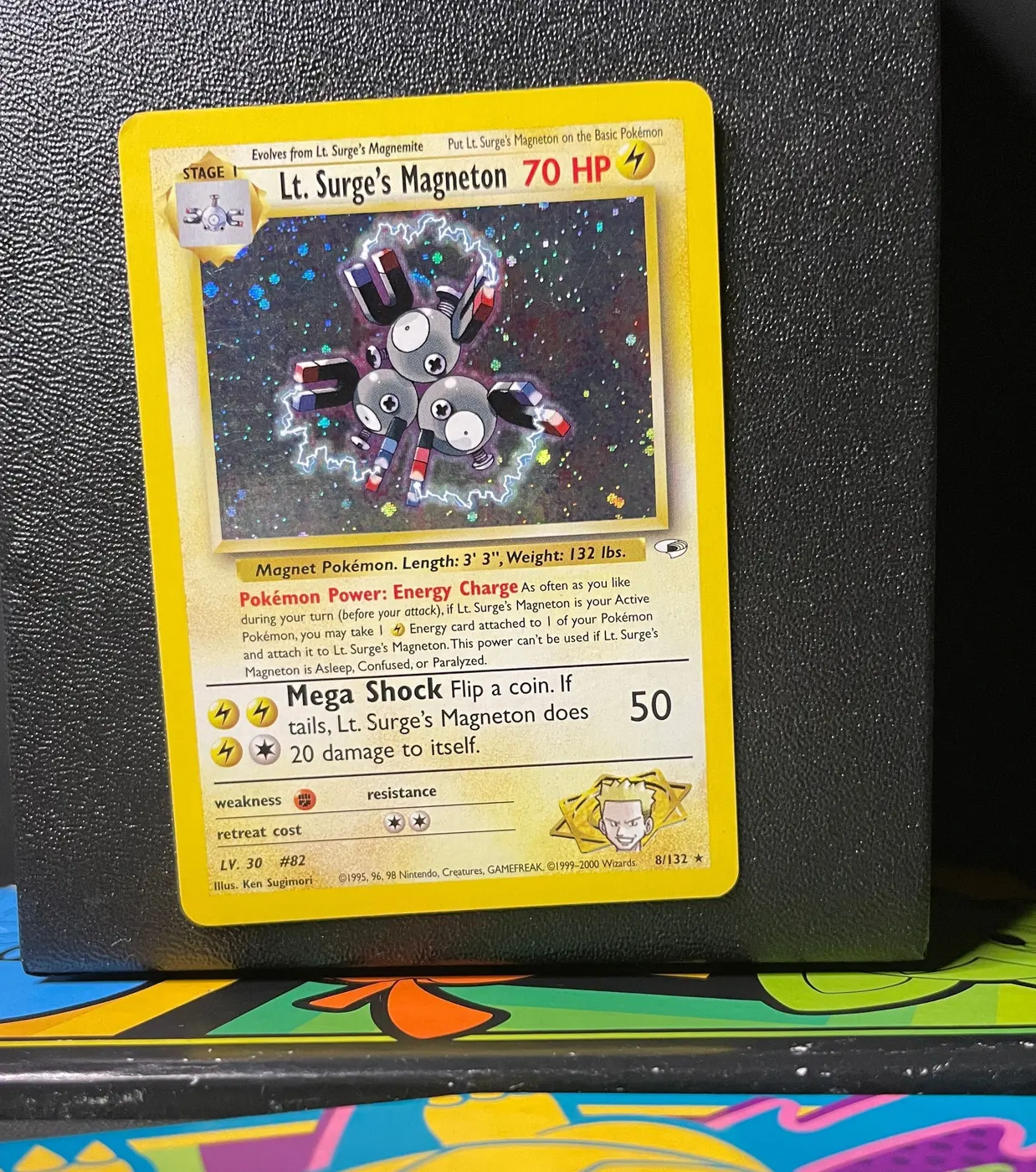 Lt. Surge's Magneton 8/132 - Frente