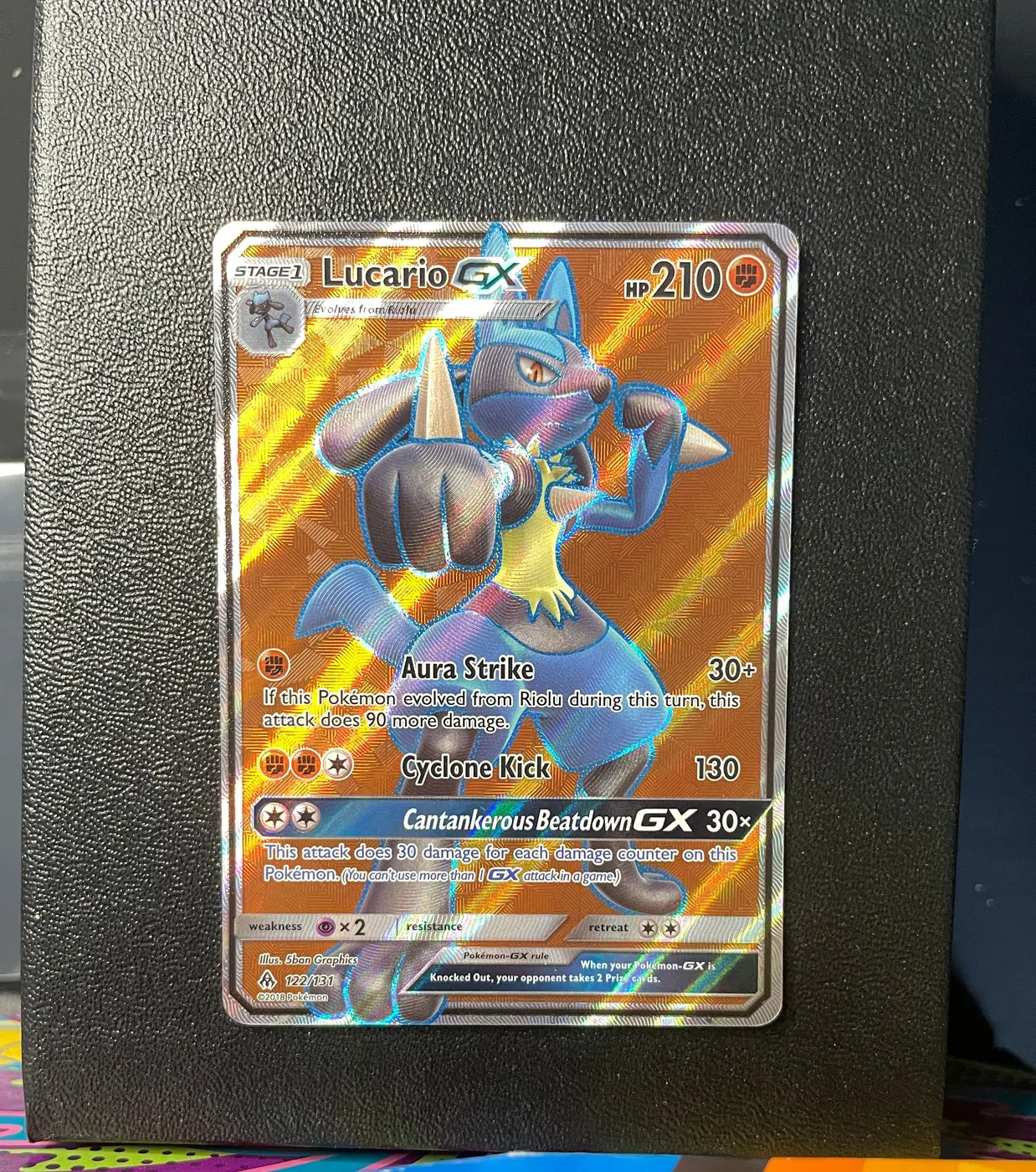 Lucario GX 122/131 - Frente