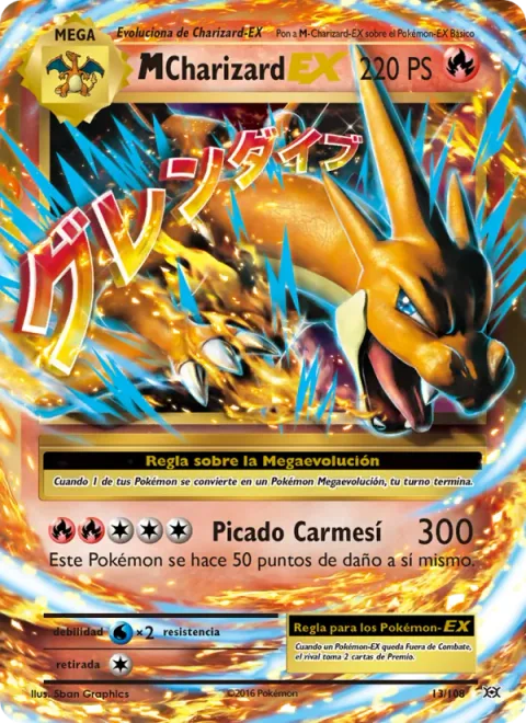 M Charizard EX 13/108