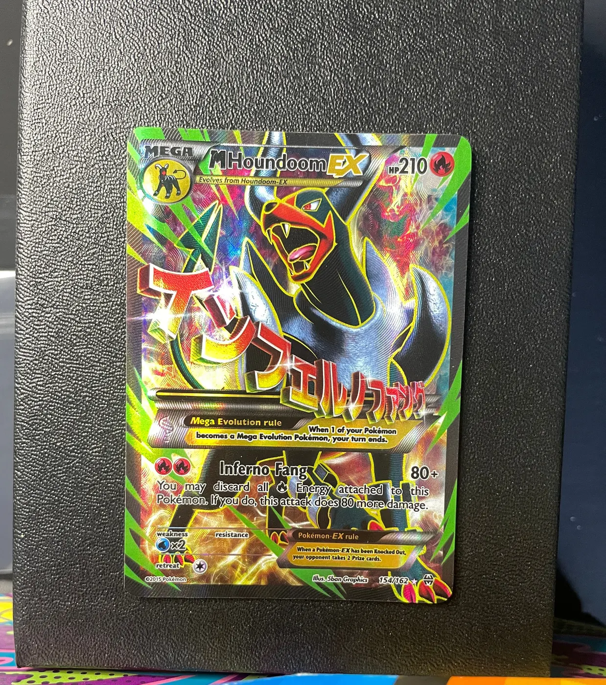 M Houndoom EX 154/162 - Frente