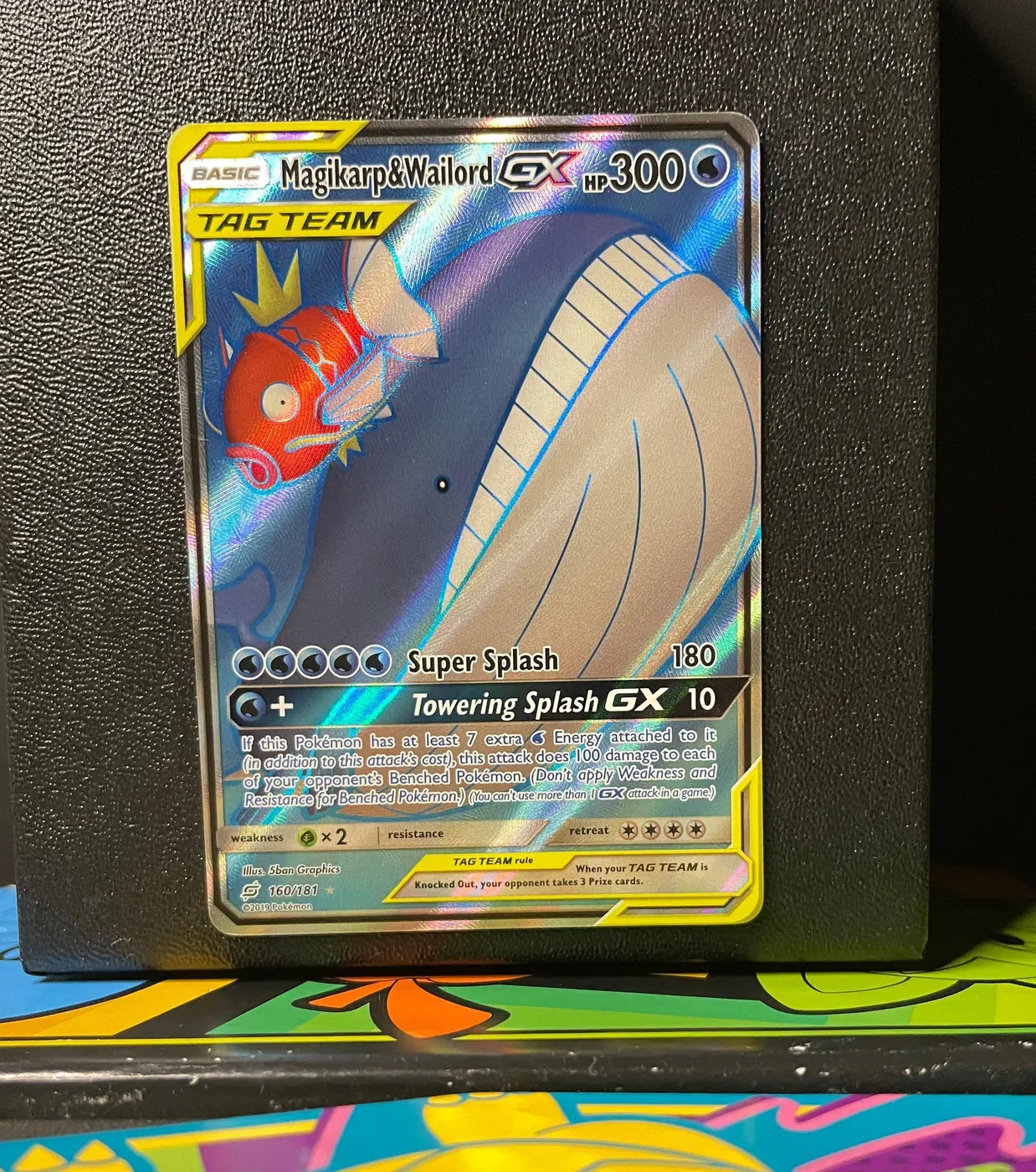 Magikarp & Wailord GX 160/181 - Frente