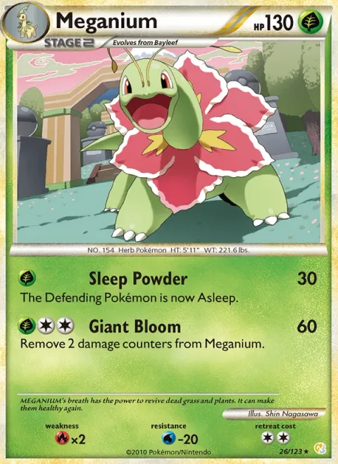 Meganium 26/123