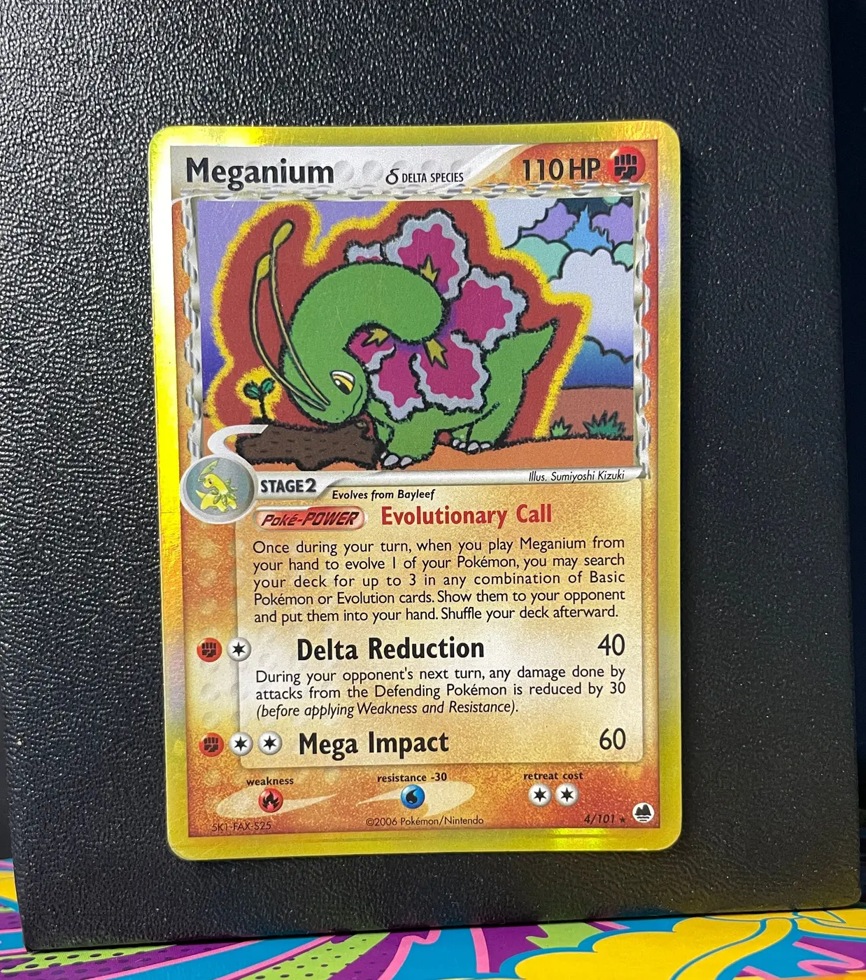 Meganium δ 4/101 - Frente