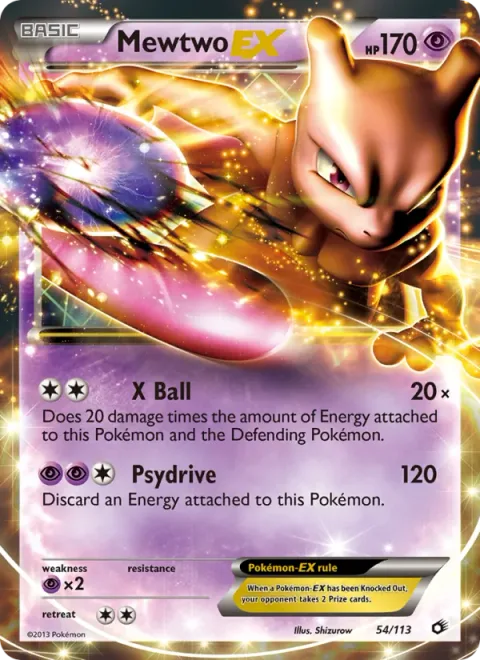 Mewtwo EX 54/113