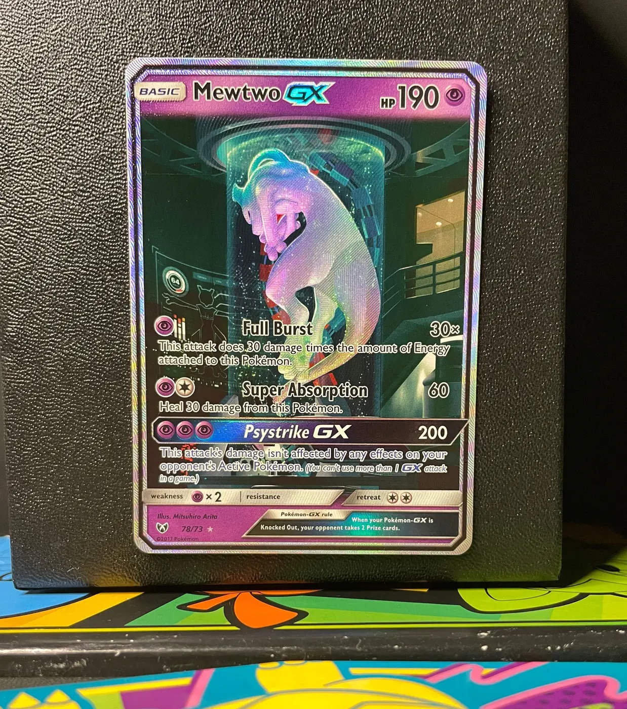 Mewtwo GX 78/73 - Frente