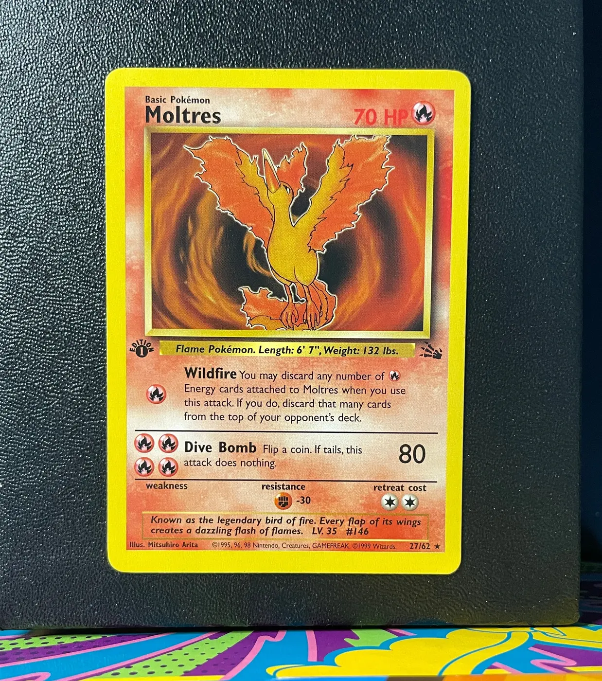 Moltres 27/62 - Frente