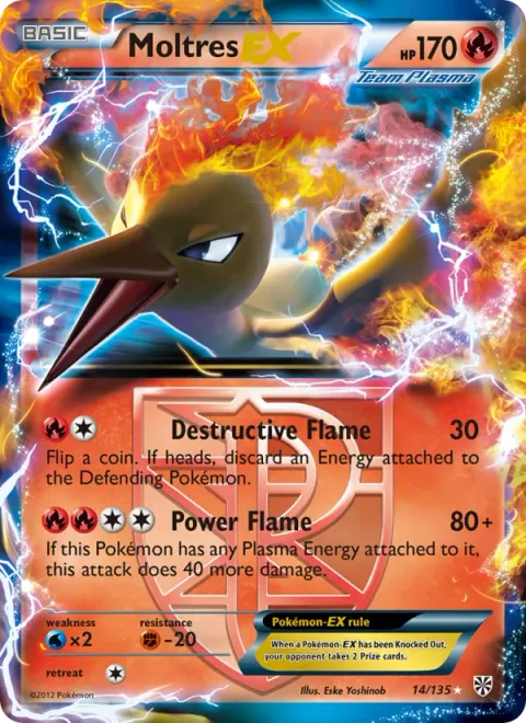 Moltres EX 14/135
