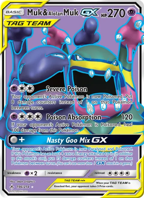 Muk & Alolan Muk GX 196/214