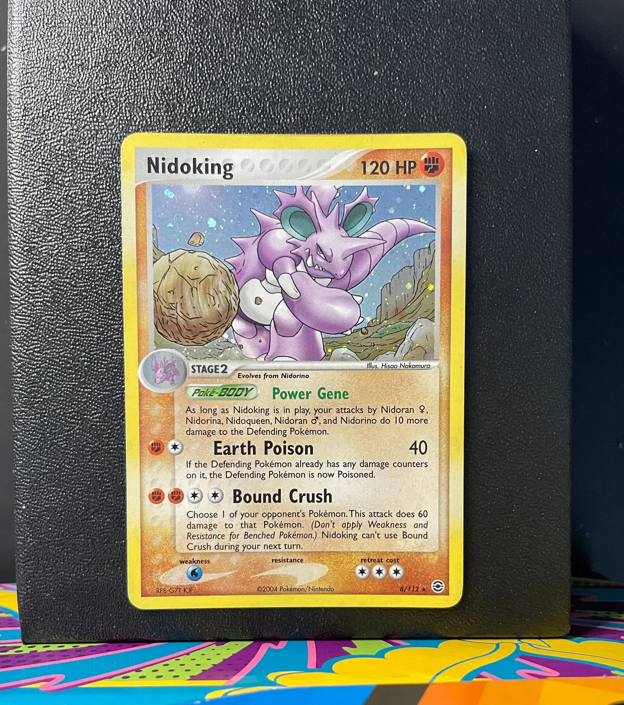 Nidoking 8/112 - Frente