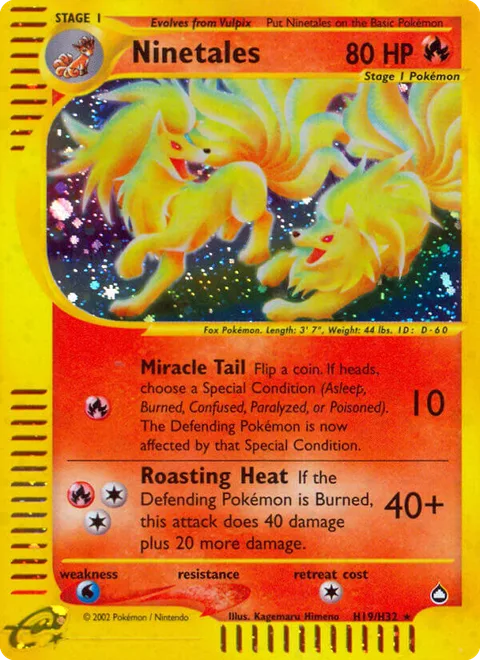 Ninetales H19/H32