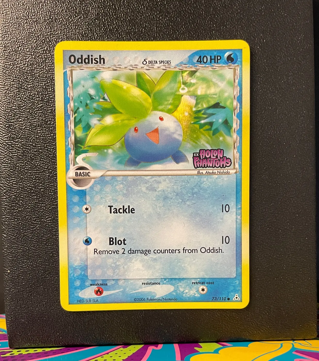 Oddish δ 73/110 - Frente