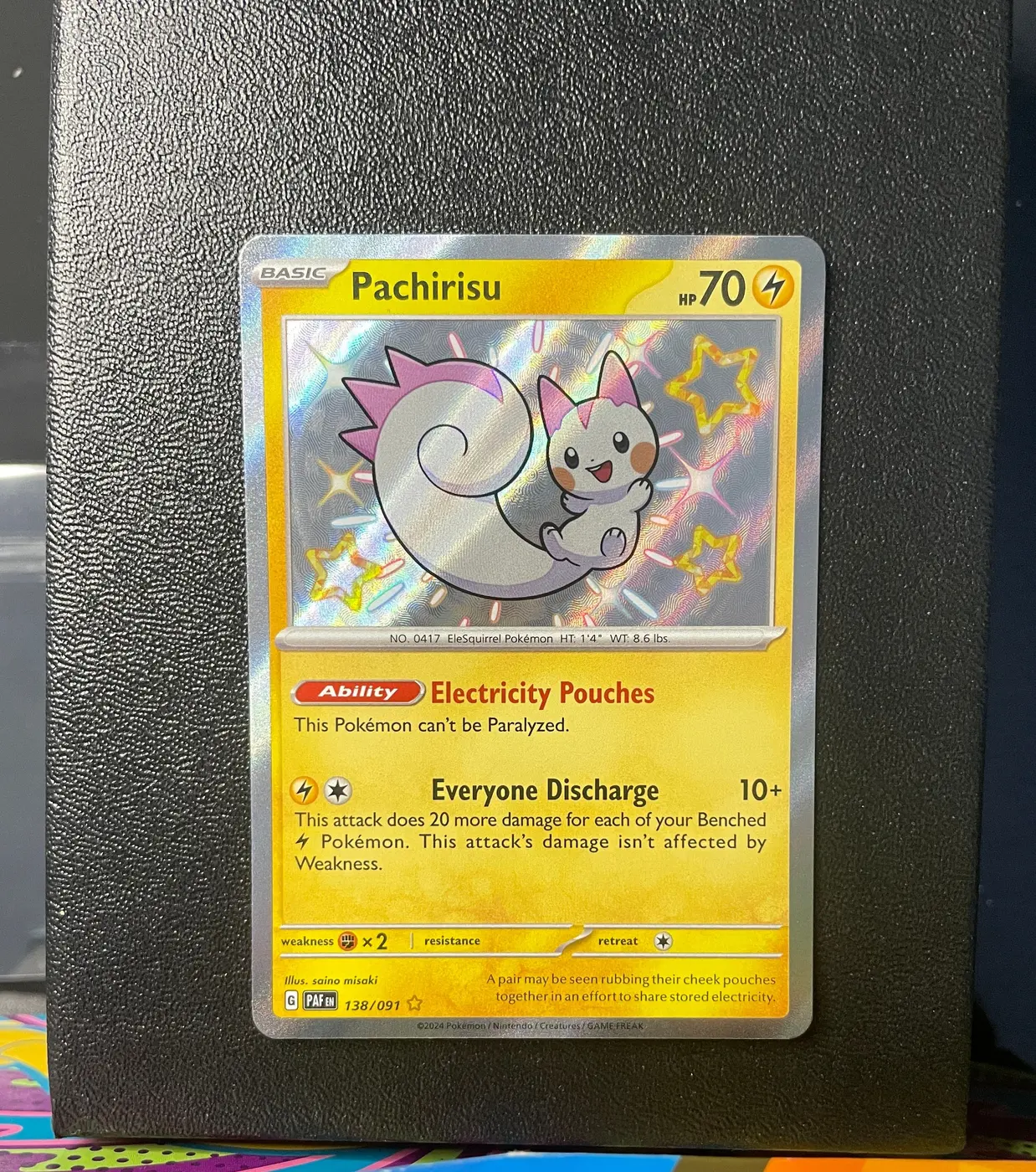 Pachirisu 138/091 - Frente