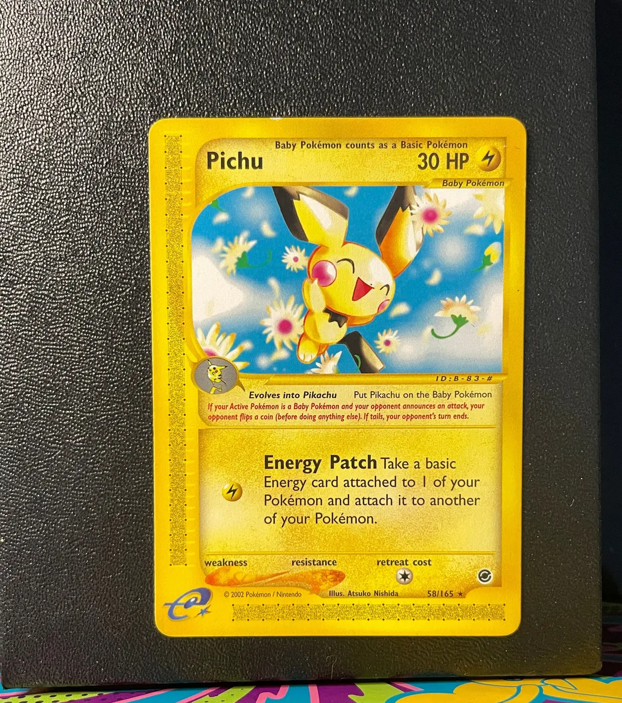Pichu 58/165 - Frente