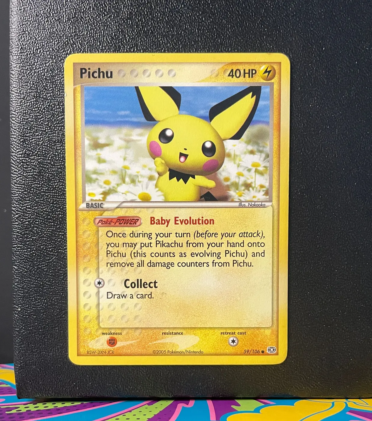 Pichu 59/106 - Frente