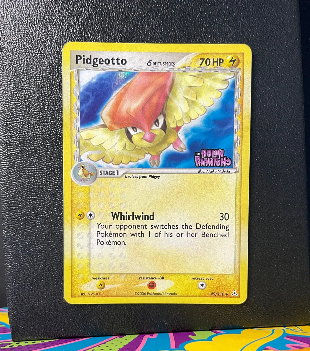 Pidgeotto δ 49/110 - Frente