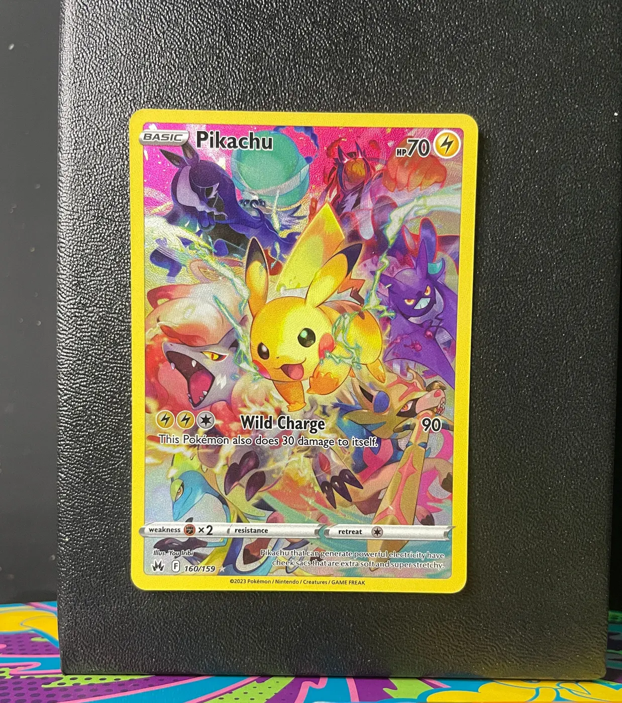 Pikachu 160/159 - Frente