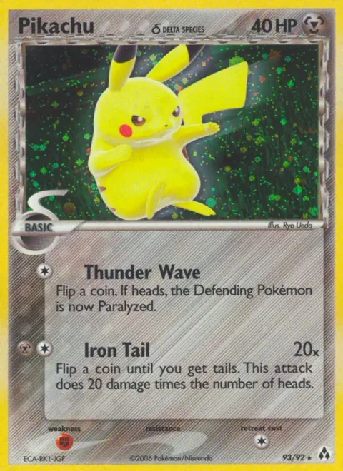 Pikachu δ 93/92