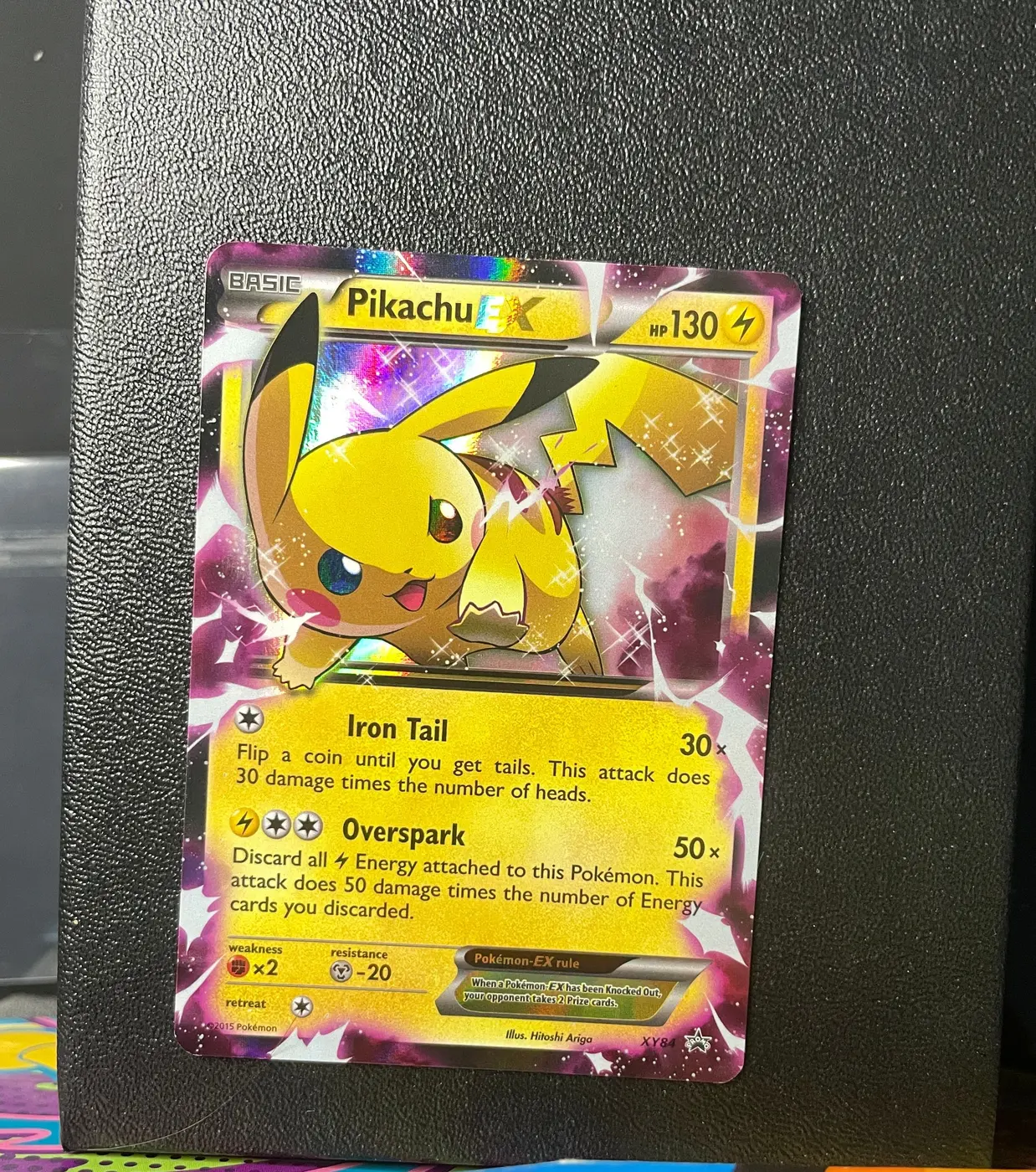 Pikachu EX XY84 - Frente