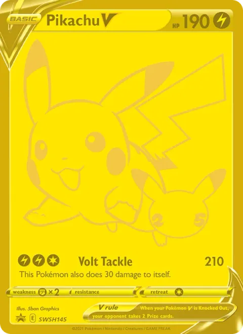 Pikachu V SWSH145