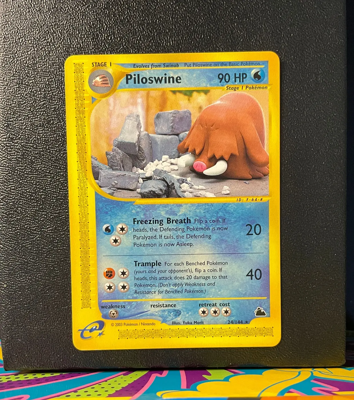 Piloswine 24/144 - Frente