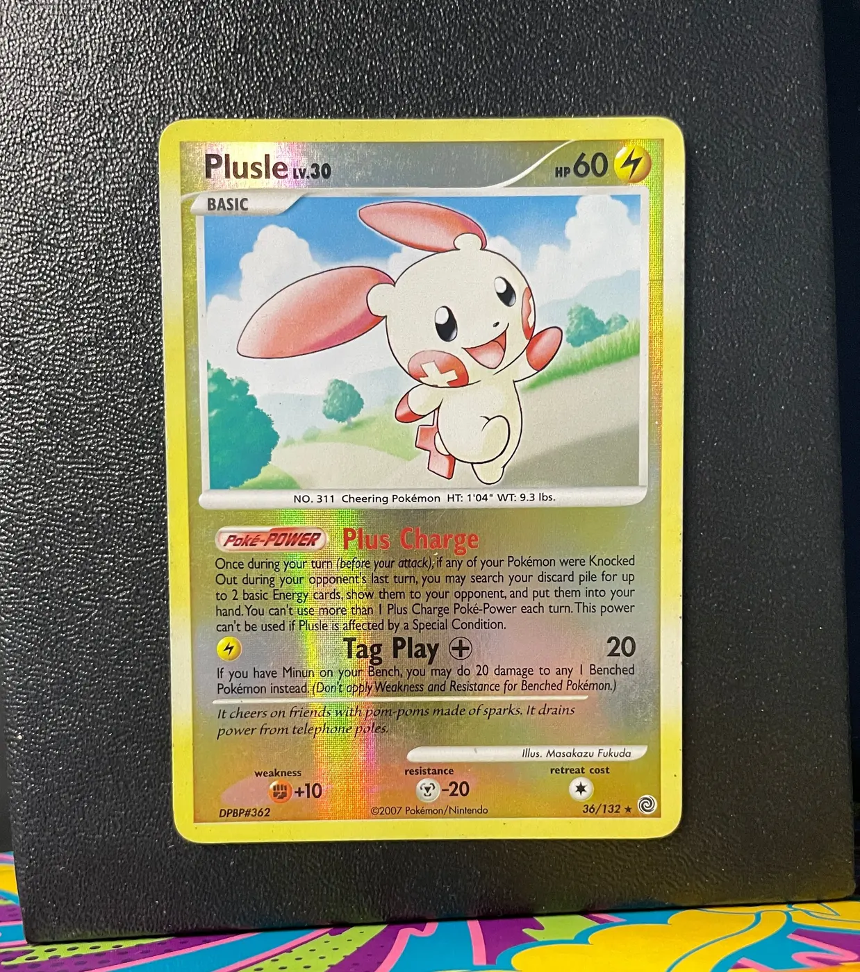 Plusle 36/132 - Frente