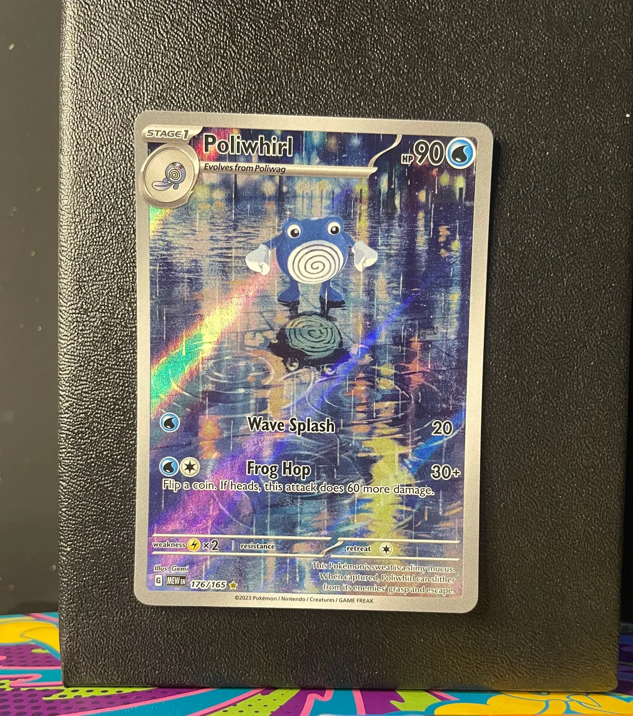 Poliwhirl 176/165 - Frente